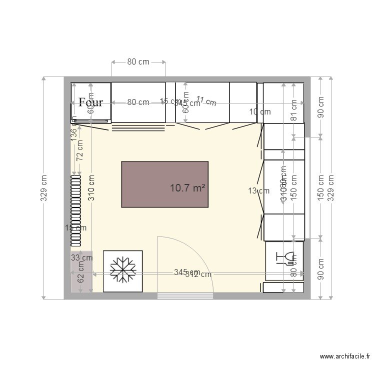 Cuisine Basly  11  2018 2. Plan de 0 pièce et 0 m2