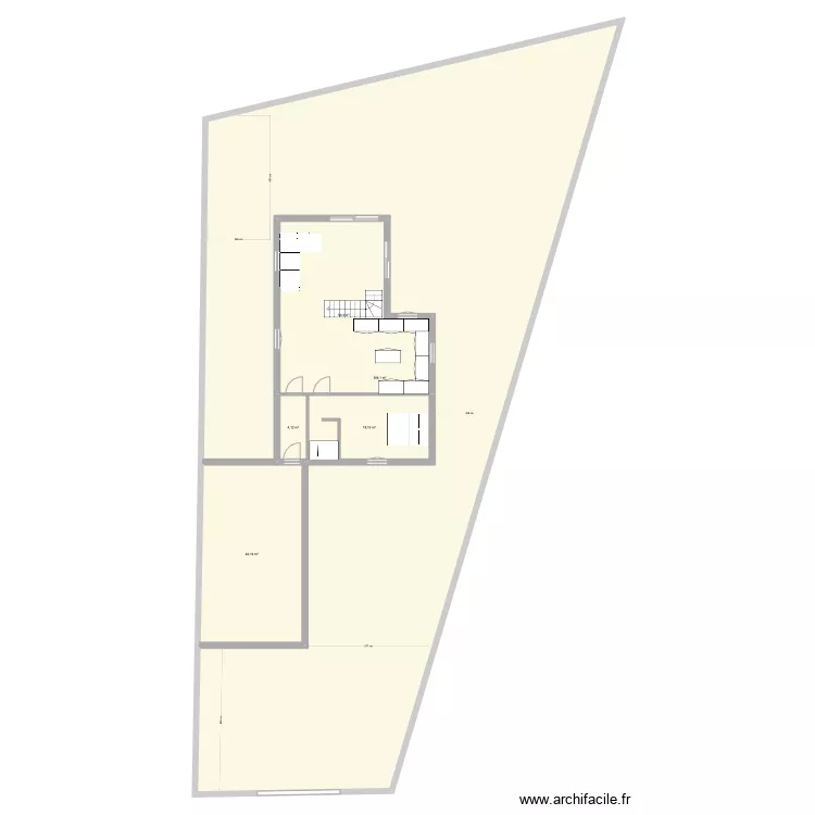terrain Villeneuve. Plan de 