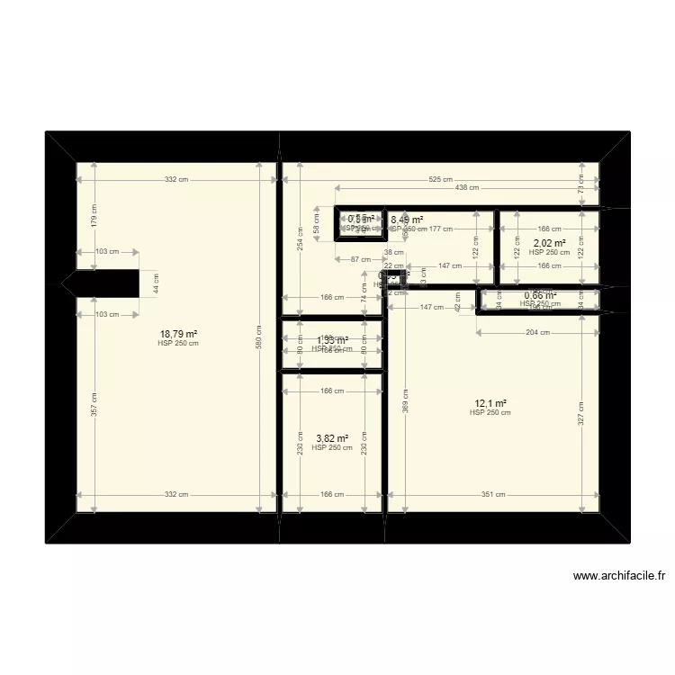 PONTMAIN ETAGE. Plan de 