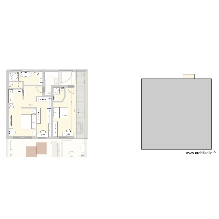 plan origine 2. Plan de 0 pièce et 0 m2