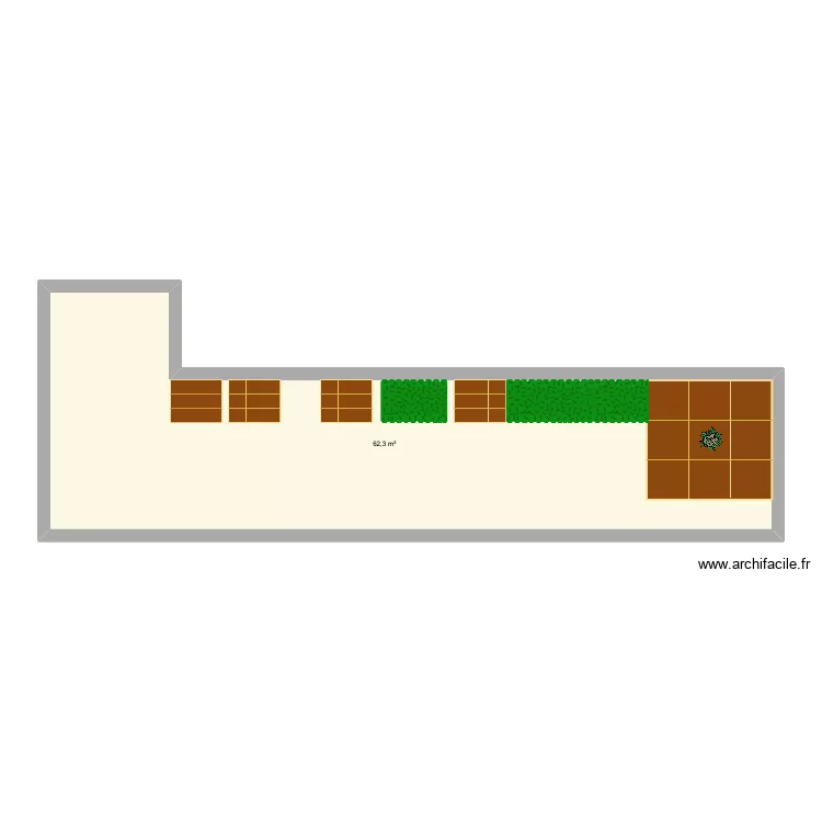 260510 Jardin des Nenuphars. Plan de 1  et 62 m²