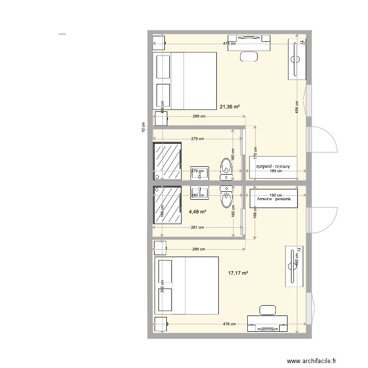 projet poussage . Plan de 0 pièce et 0 m2