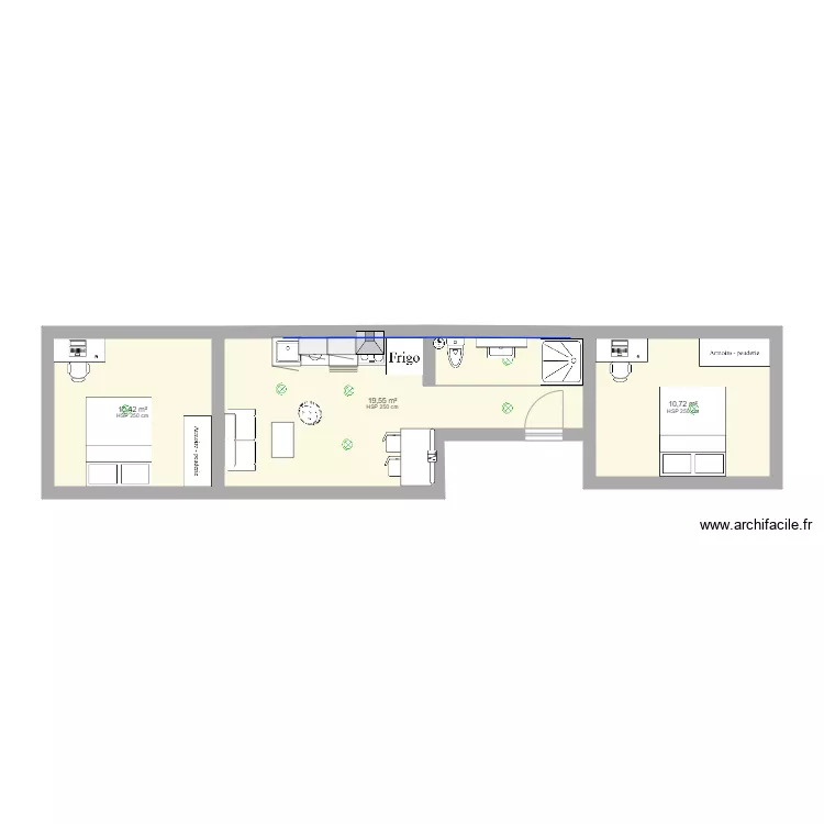 MICHELET. Plan de 