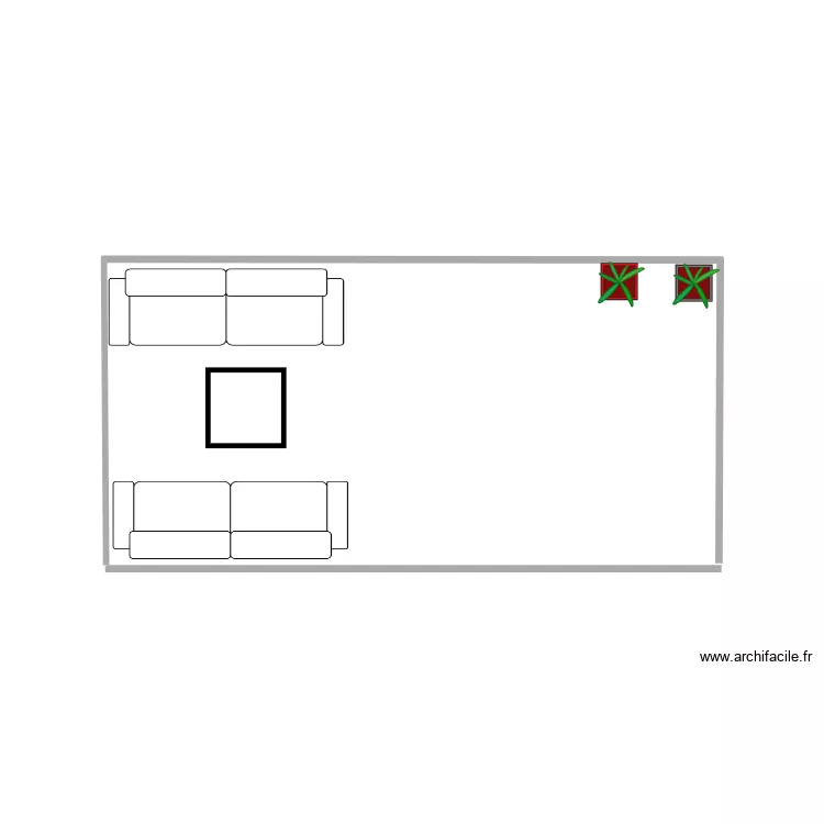 Terrasse AD. Plan de Terrasse AD. Plan de