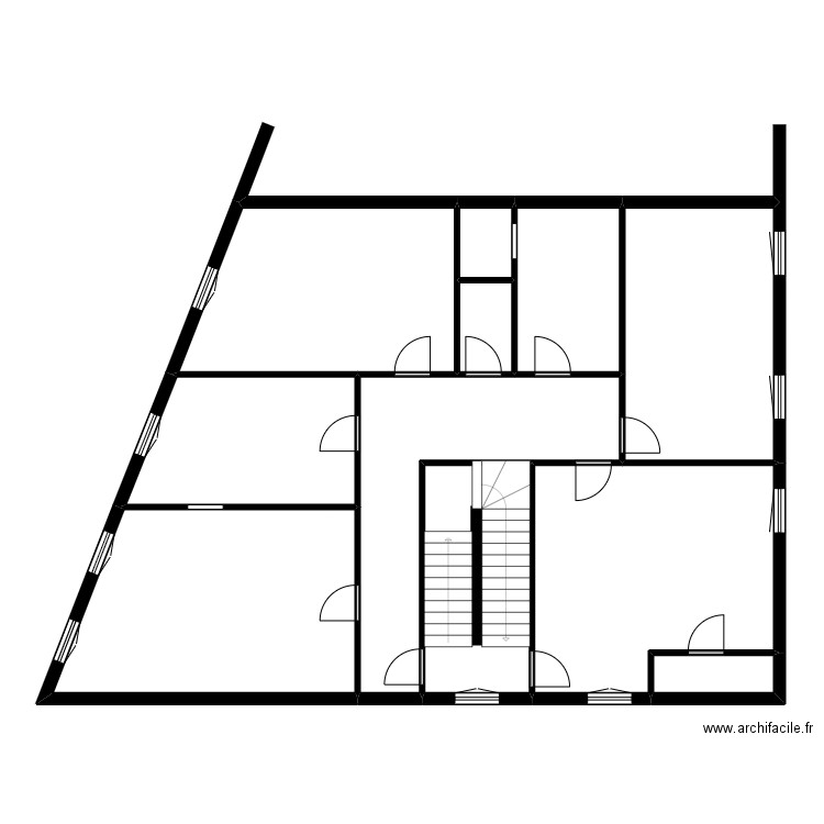 614 VERMEERSCH. Plan de 11 pièces et 149 m2