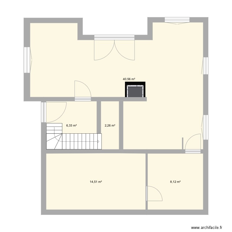 Chalet. Plan de 0 pièce et 0 m2