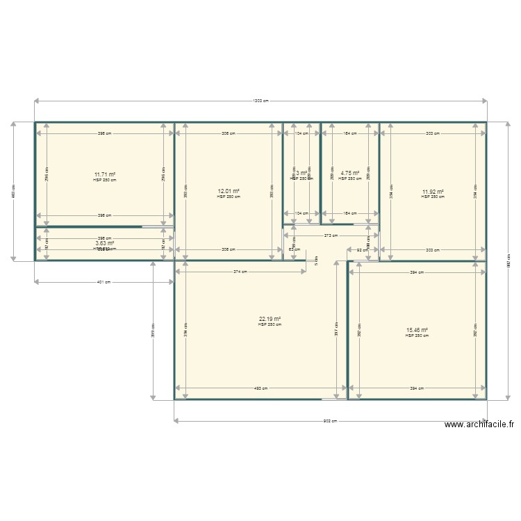 maison. Plan de 0 pièce et 0 m2