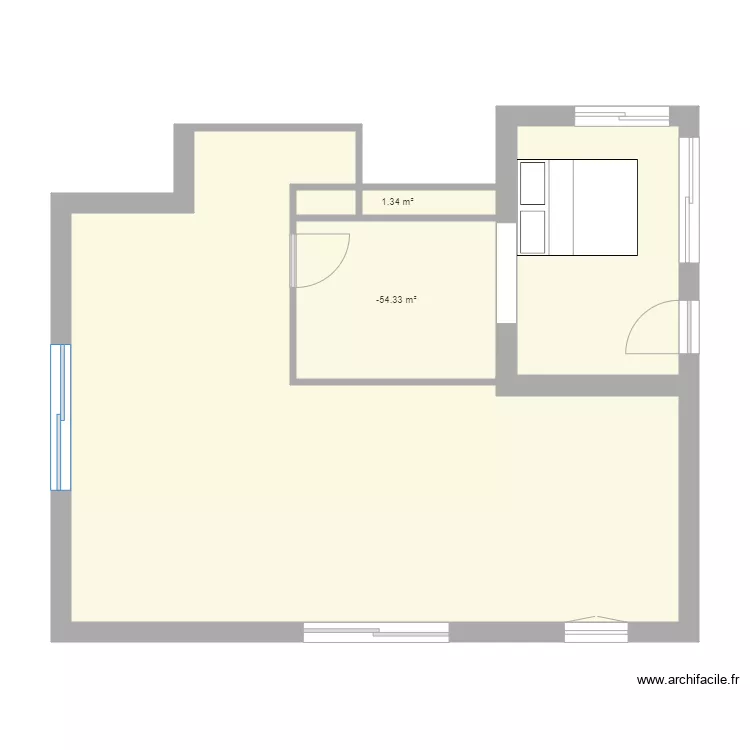 maison emilie. Plan de 