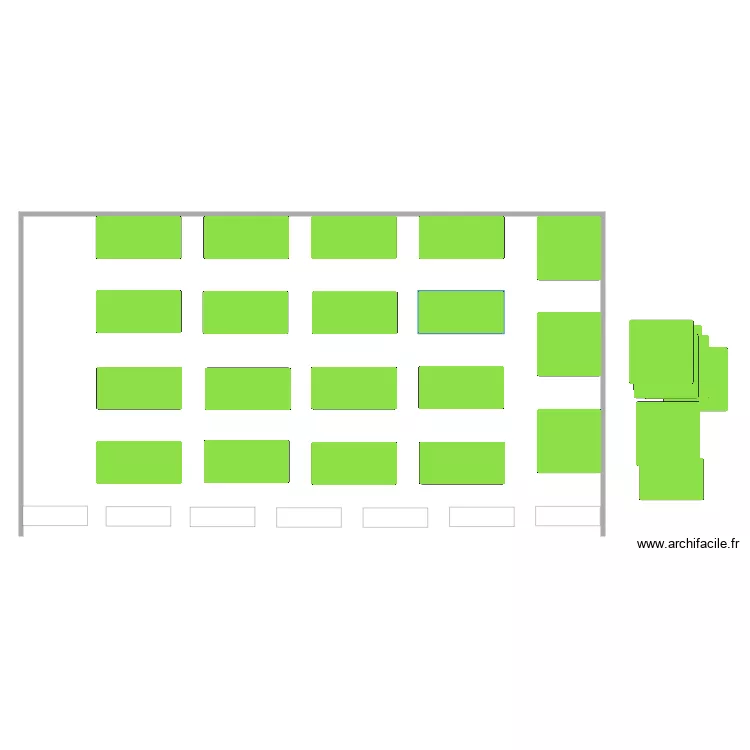 plan Pal&eacute;zieux Version 1. Plan de 