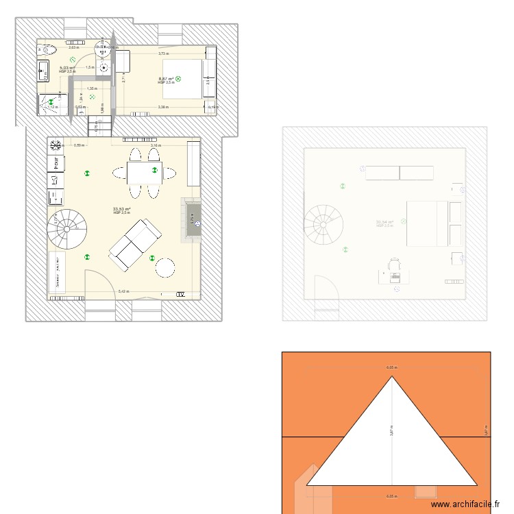 10 BIS LA SERVAIS. Plan de 0 pièce et 0 m2