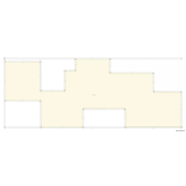 contour pour implantation. Plan de 