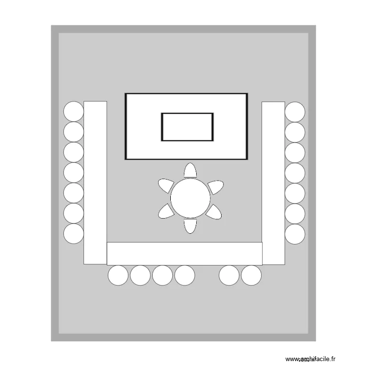 mariage fouille. Plan de 