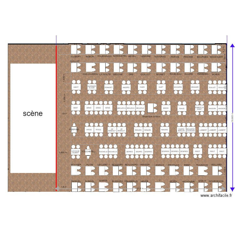 salle les années 80 final 26 septembre. Plan de 0 pièce et 0 m2