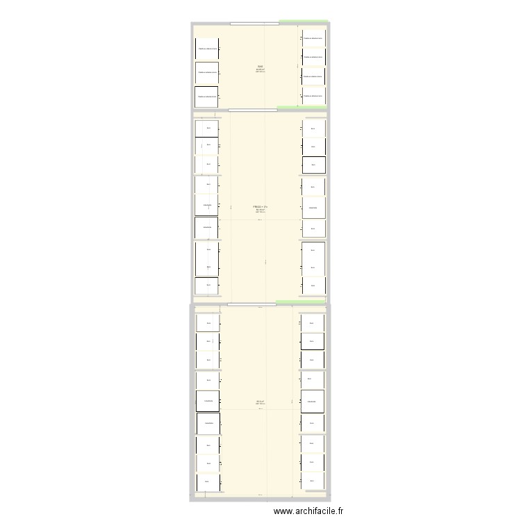 BANL Frigo. Plan de 0 pièce et 0 m2