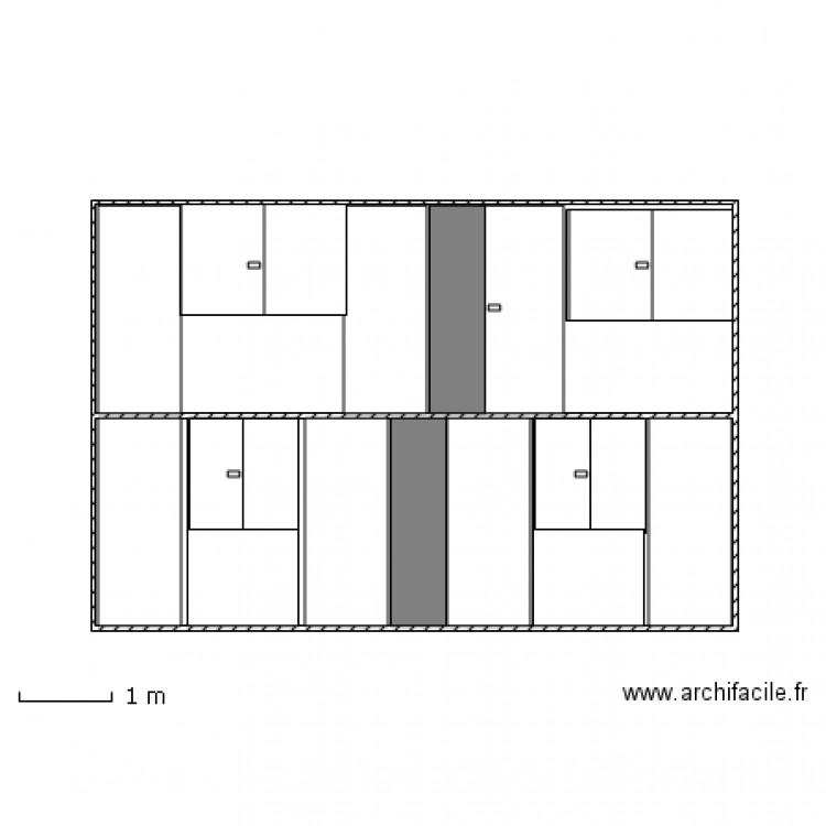 facade1. Plan de 0 pièce et 0 m2