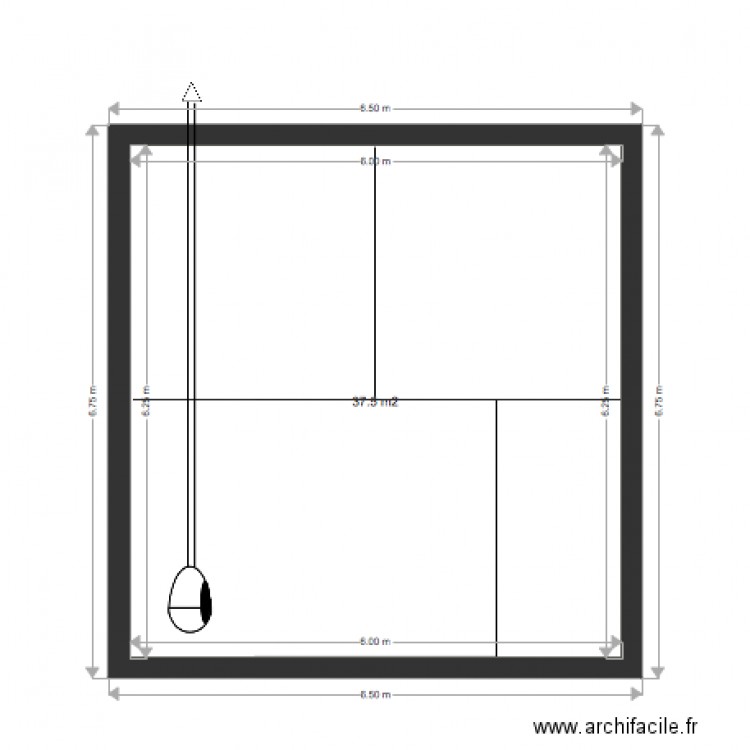 Baievitrée. Plan de 0 pièce et 0 m2