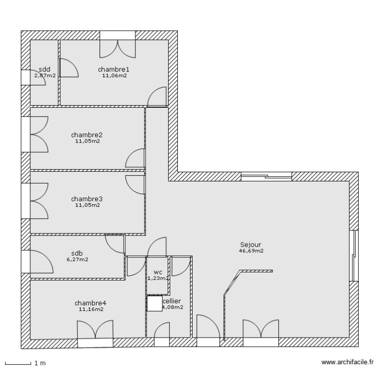 Plan. Plan de 0 pièce et 0 m2