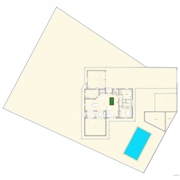 Maison. Plan de 0 pièce et 0 m2
