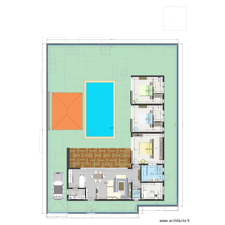 PLAN VILLA VVF LA SALETTE. Plan de 0 pièce et 0 m2