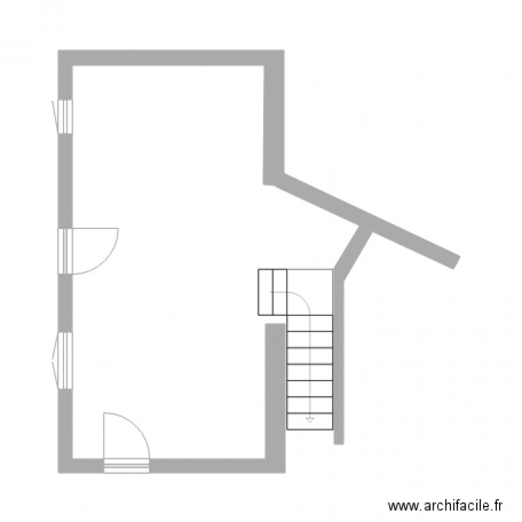 partie à ouvrir apres. Plan de 0 pièce et 0 m2