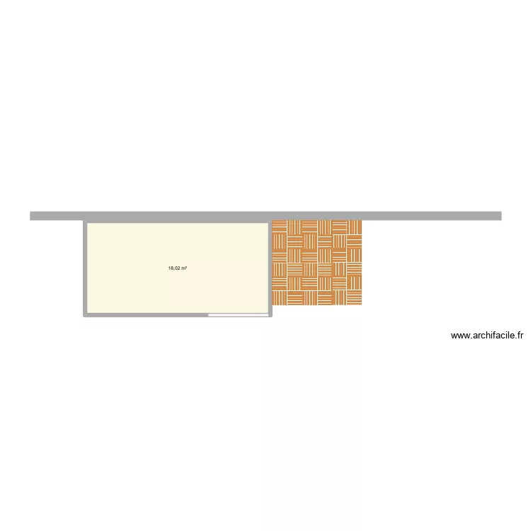 Abris poney. Plan de 