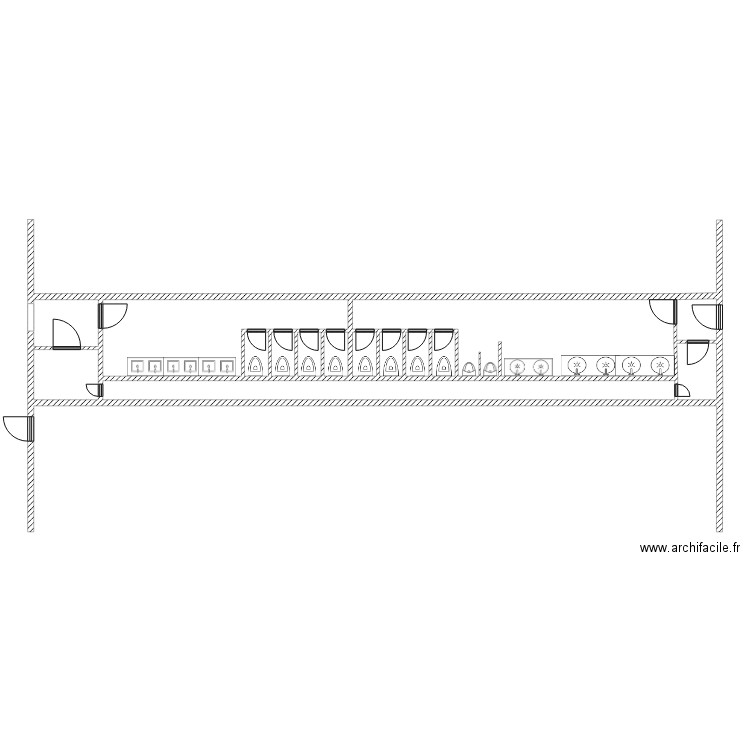 r2 sanitaires A. Plan de 0 pièce et 0 m2