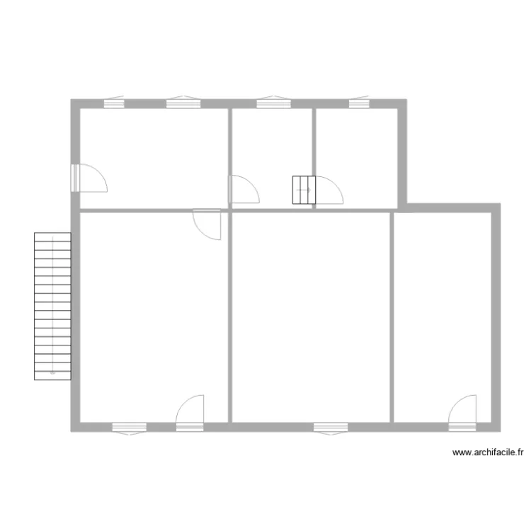 MAISON AVISSE. Plan de 