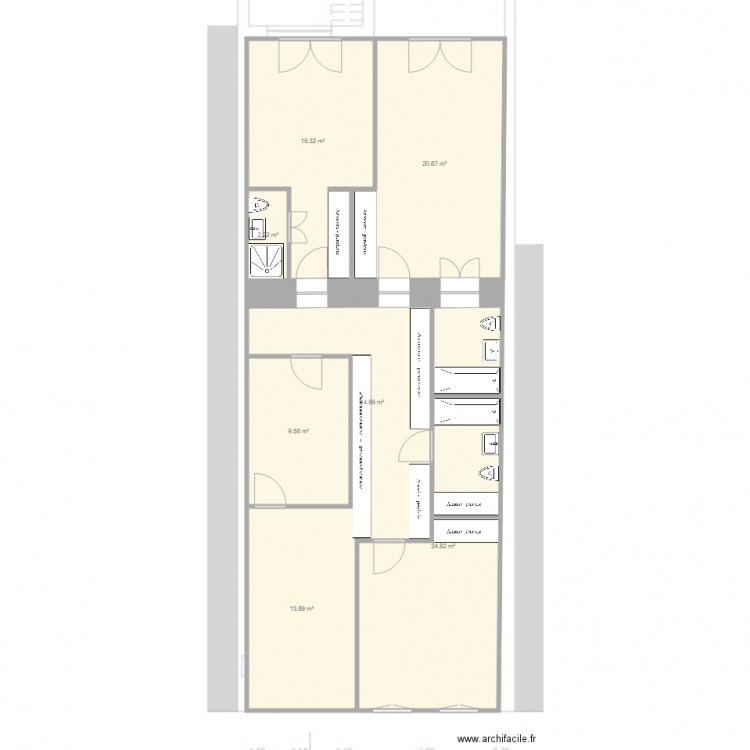 rdc braga. Plan de 0 pièce et 0 m2