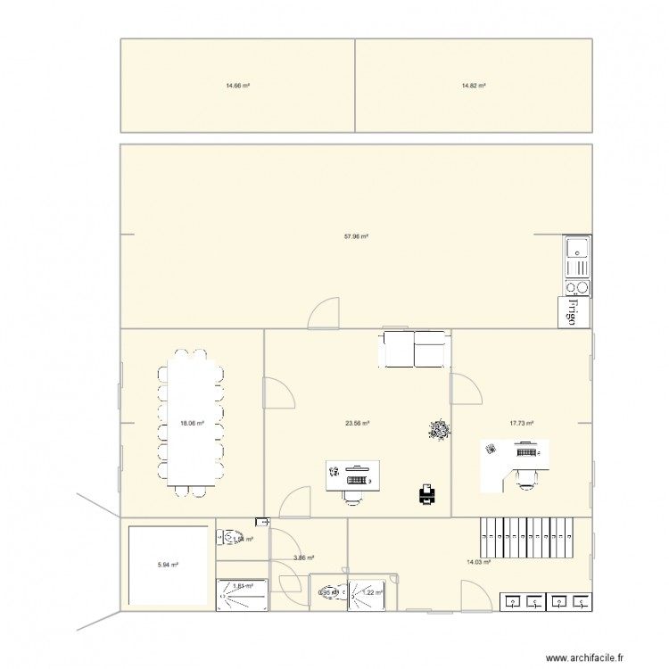 BUREAU VALERA. Plan de 0 pièce et 0 m2