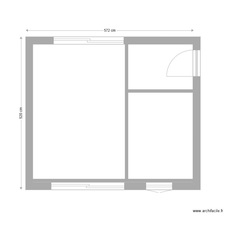 Garage 2. Plan de 0 pièce et 0 m2