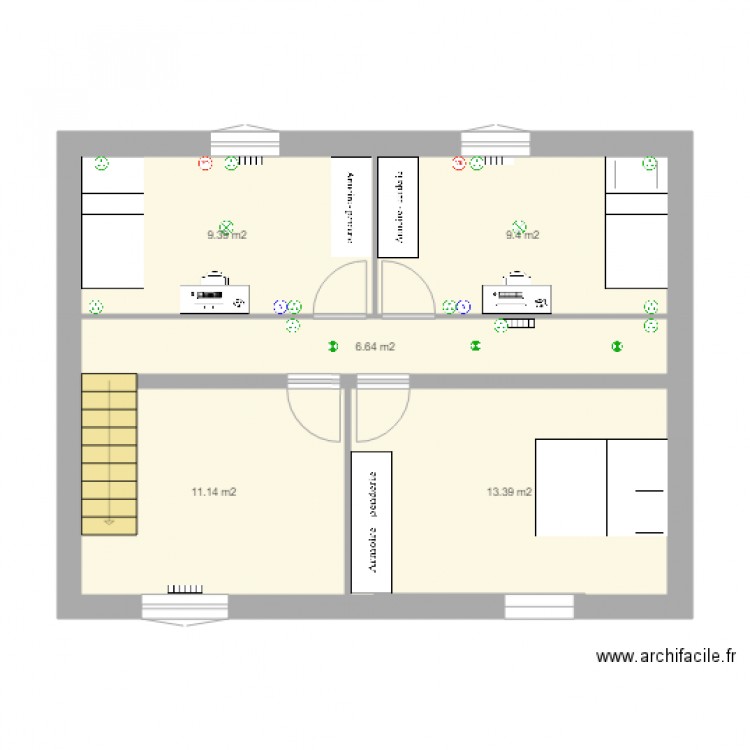 Maison sous sol DAVID ET LAMIA. Plan de 0 pièce et 0 m2