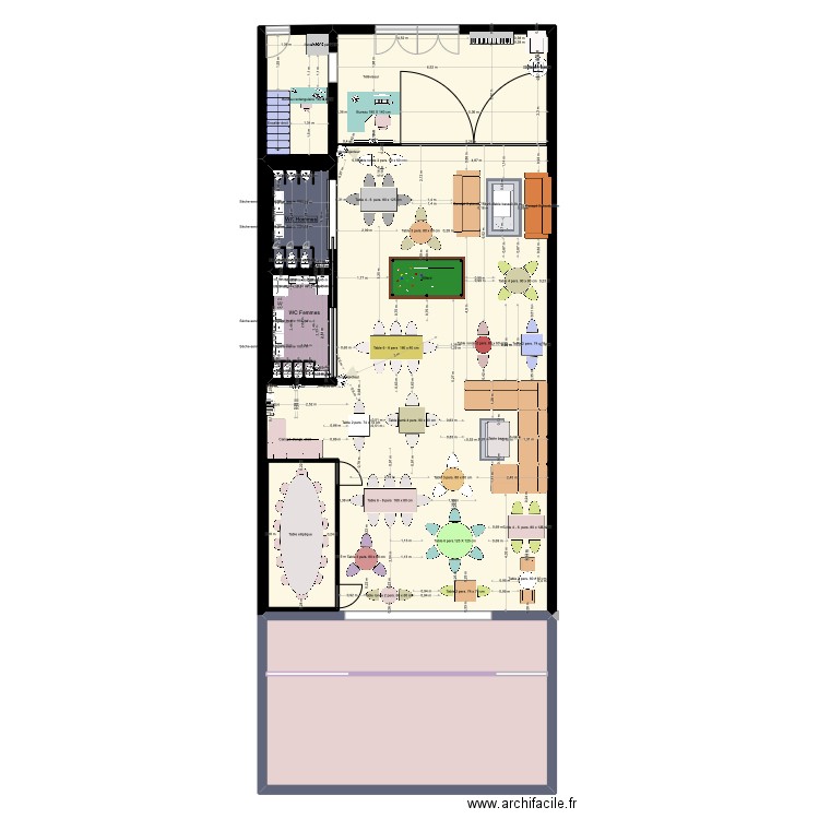 Salon. Plan de 0 pièce et 0 m2