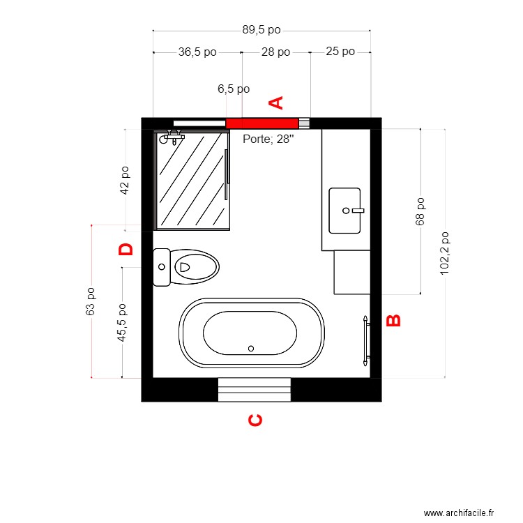 JGagné 1. Plan de 0 pièce et 0 m2