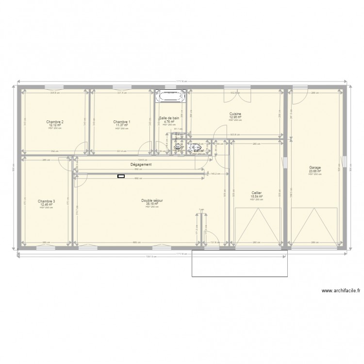 SUSSAC éléctricité. Plan de 0 pièce et 0 m2