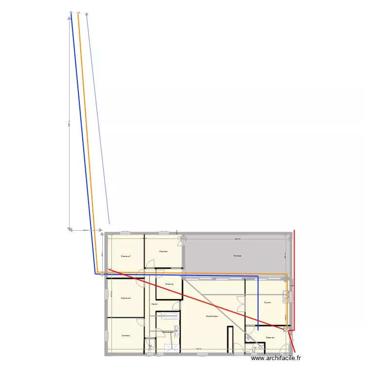 plan version 3 canalisation. Plan de 