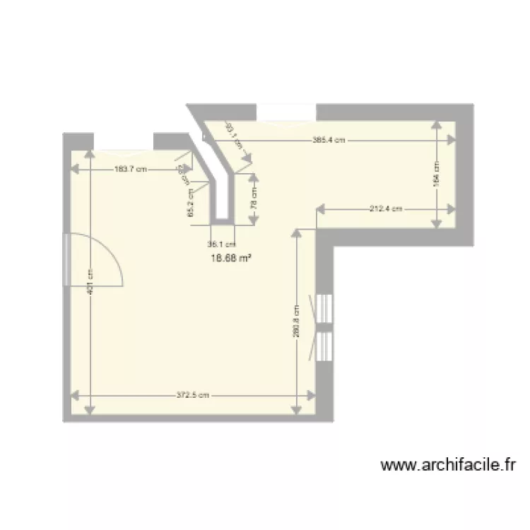 PLATEAU PARROT 75012. Plan de 