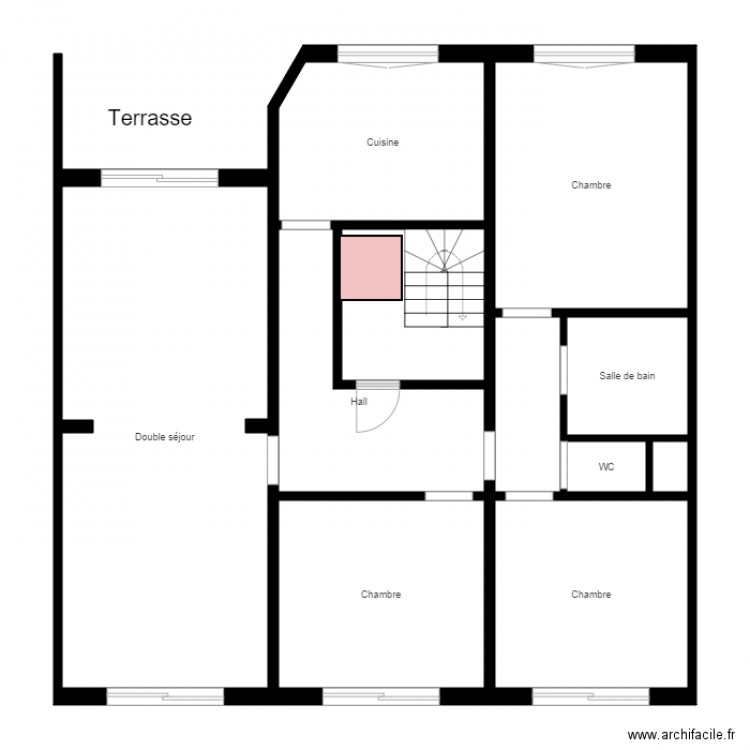 kennedy. Plan de 0 pièce et 0 m2