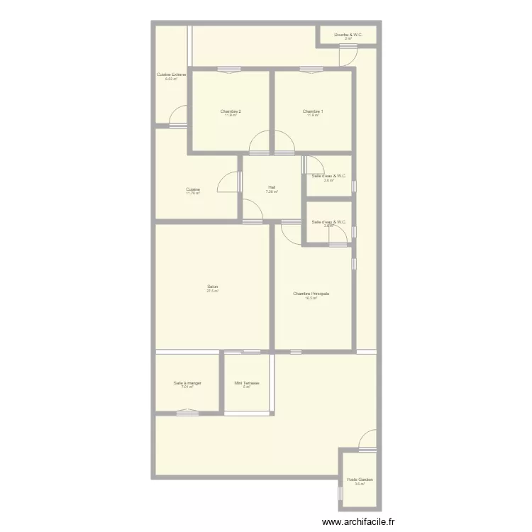 REMAKE SITA V1 Bis. Plan de 0 pièce et 0 m2