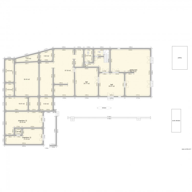 regaliere 1b. Plan de 0 pièce et 0 m2