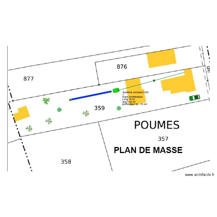 bardy. Plan de 0 pièce et 0 m2