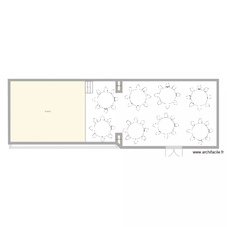 Chateau de Grotteaux V2. Plan de 