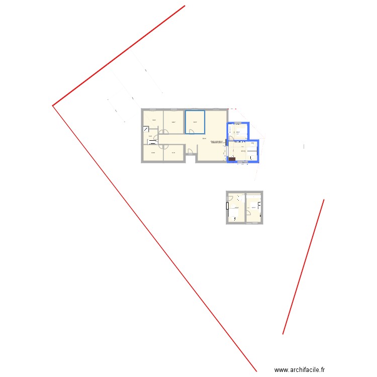 limite 3m plan archi adapté. Plan de 0 pièce et 0 m2