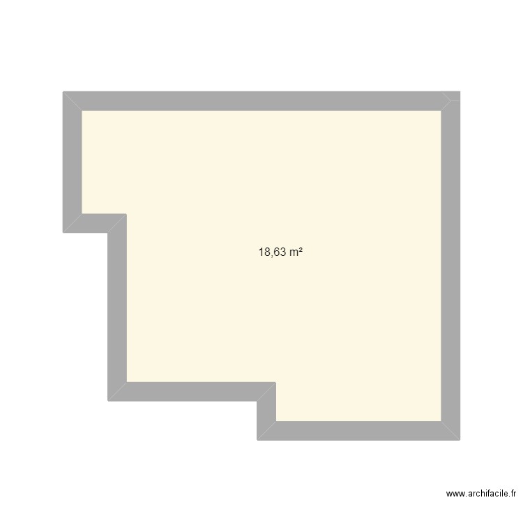 chambre v1. Plan de 0 pièce et 0 m2
