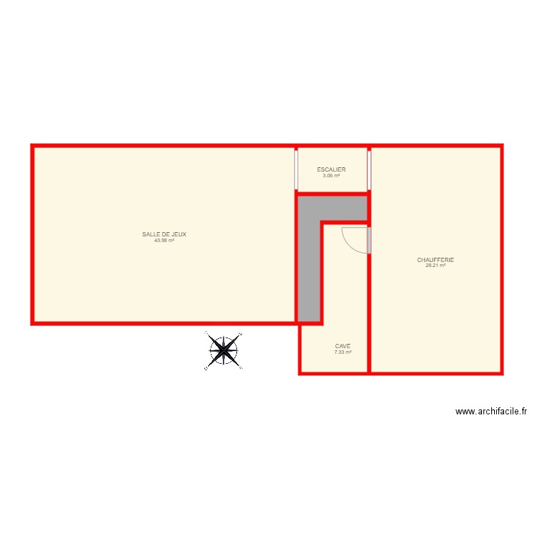 BI 1820 NIVEAU 0. Plan de 0 pièce et 0 m2