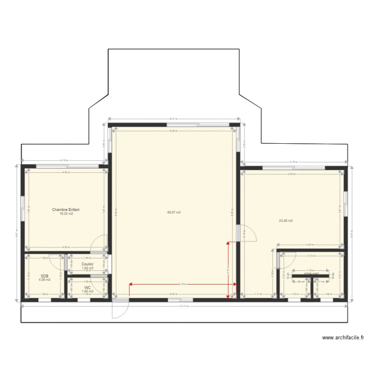 plan baraque 2. Plan de 0 pièce et 0 m2