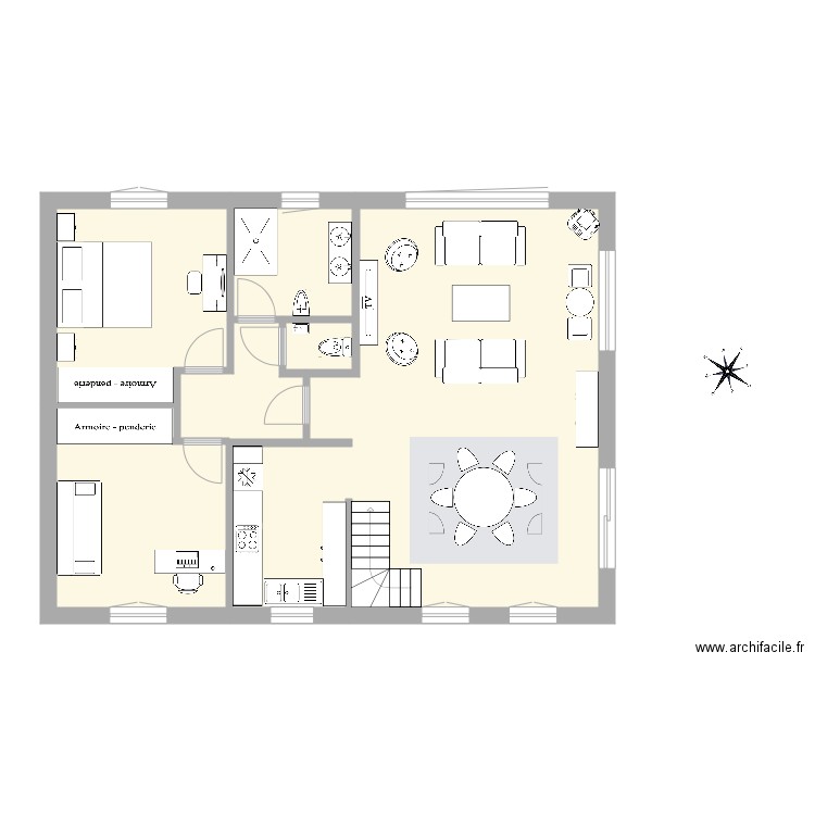 Louis 2. Plan de 0 pièce et 0 m2