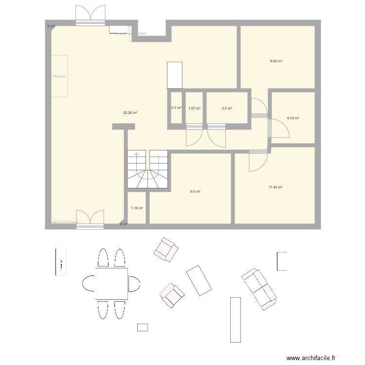 Maison Lagny 2. Plan de 0 pièce et 0 m2