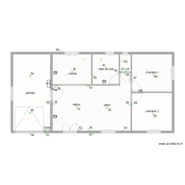 Marc antoine éclairage. Plan de 0 pièce et 0 m2