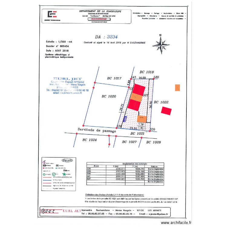 plan de masse nouveau 2. Plan de 0 pièce et 0 m2