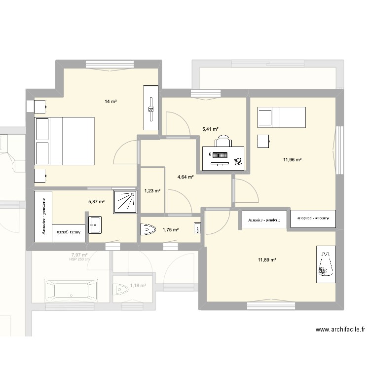 plan du seigneur 5555. Plan de 0 pièce et 0 m2